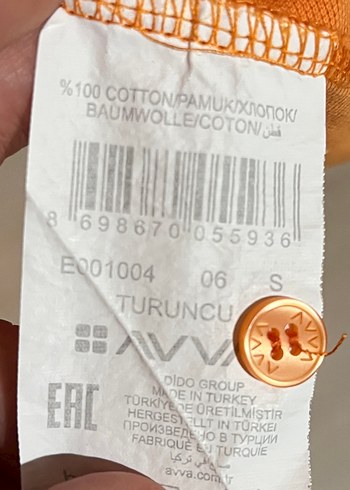 Avva S beden Polo yaka tişört - Görsel 4