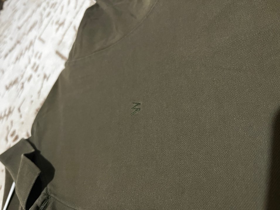 S beden Haki renk Polo yaka erkek tişört - Görsel 4