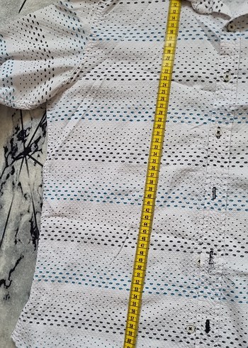 Pamuklu Uzun Kollu Erkek Gömlek - Görsel 7