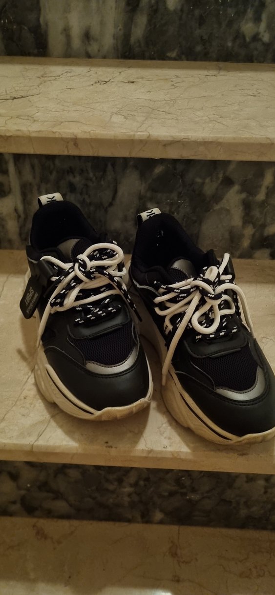 tony black siyah kadın spor ayakkabı - Görsel 4