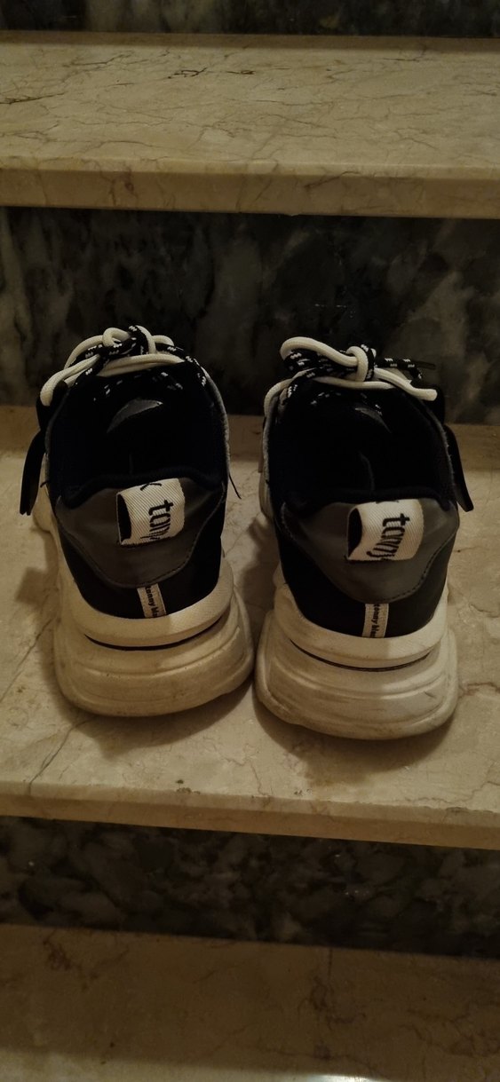 tony black siyah kadın spor ayakkabı - Görsel 3