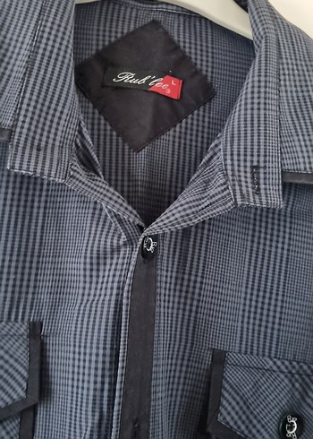 Erkek Düğmeli Uzun Kollu Gömlek - Görsel 3