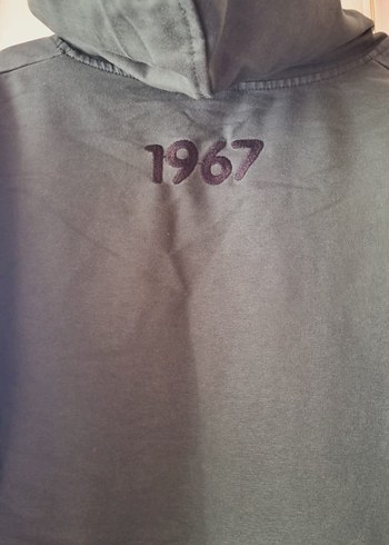 MSAL Baskılı Yeşil Kadın Sweatshirt - Görsel 5