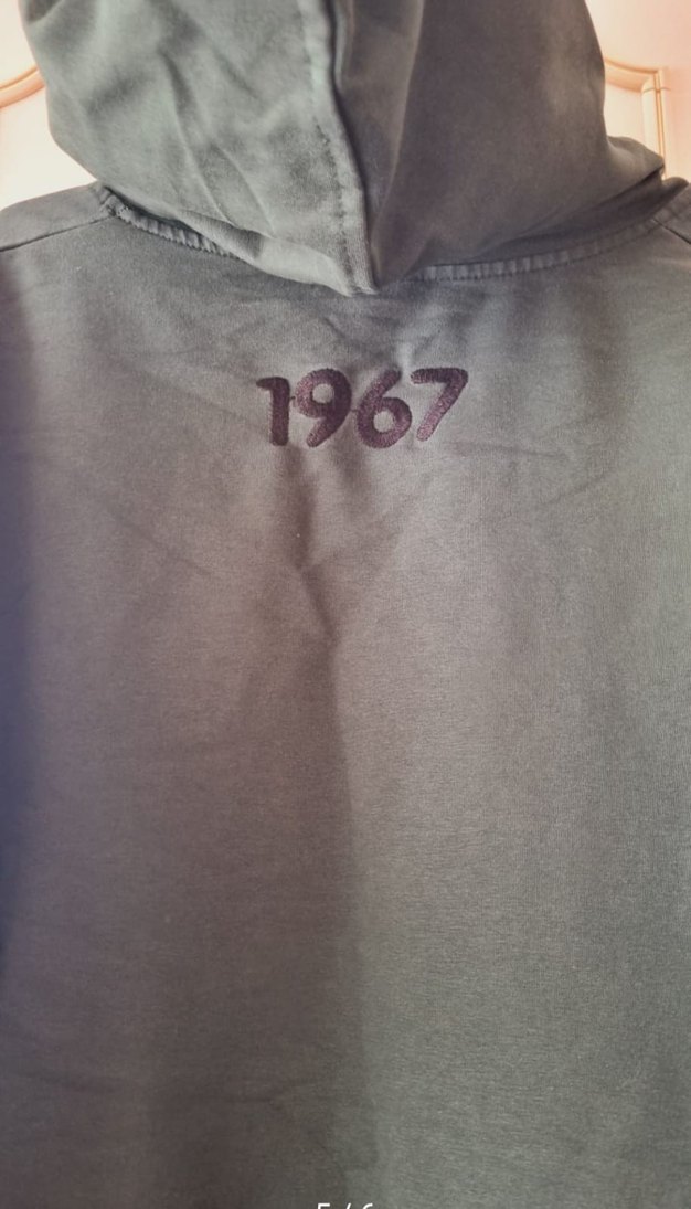 MSAL Baskılı Yeşil Kadın Sweatshirt - Görsel 5