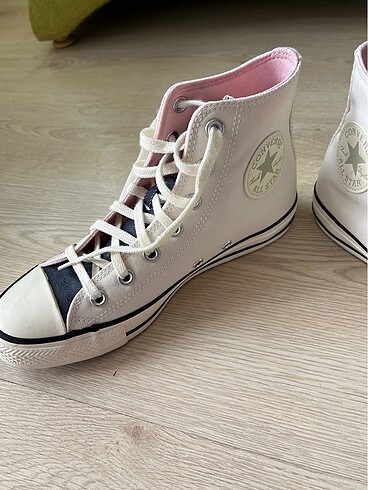 38 Beden beyaz Renk converse chuck taylor denim