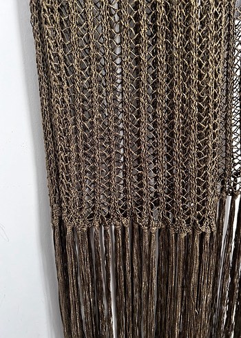 Püsküllü Bohem Örgü pareo - Görsel 3