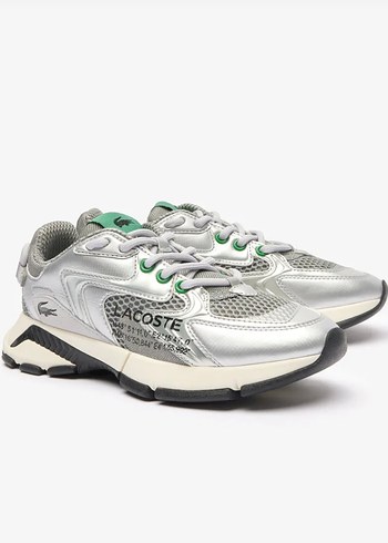 Lacoste Orjinal Lacoste Gri Yılan Desenli unisex Spor Ayakkabı