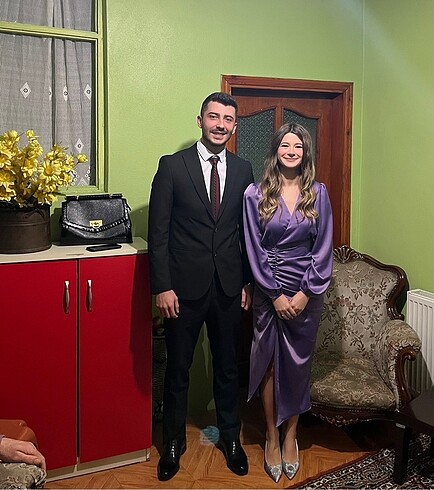 s Beden Zara midi elbise