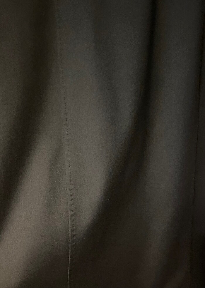 Lacivert ipekyol elbise - Görsel 4