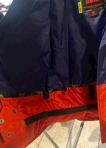 Kırmızı Lacivert Düğmeli Erkek çocuk Mont - Görsel 5