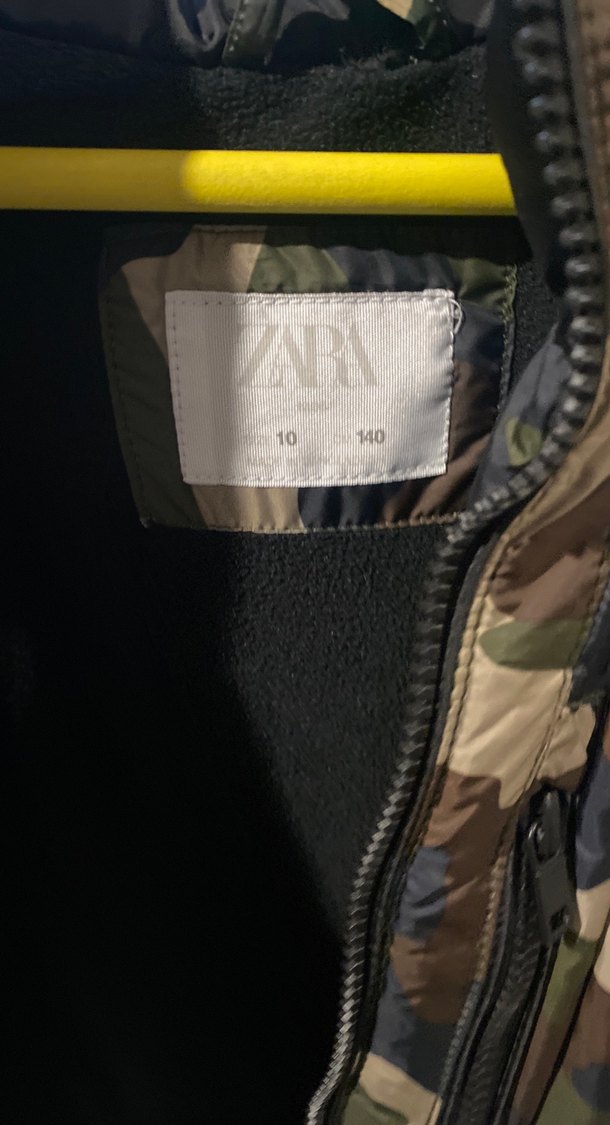 Kahverengi Kamuflaj Erkek çocuk şişme Mont - Görsel 3