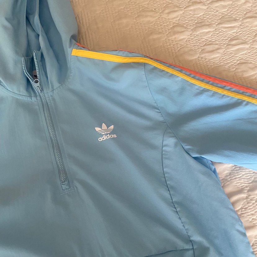 Mavi Kapüşonlu Erkek çocuk yağmurluk - Görsel 3