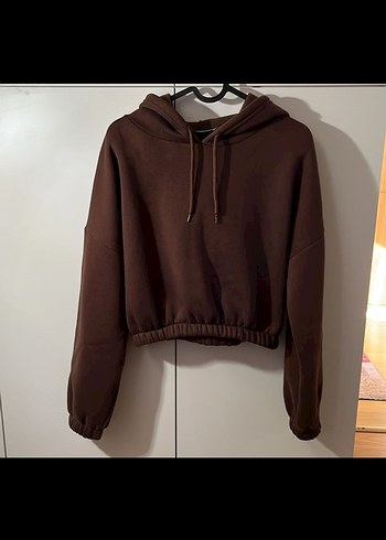 Kahverengi Kapüşonlu eşofman takımı - Görsel 2