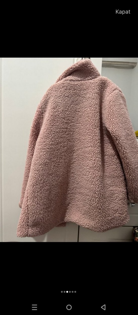 koton kız çocuk peluş kaban - Görsel 2