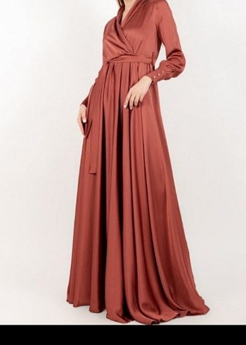 saten tesettür abiye - Görsel 2