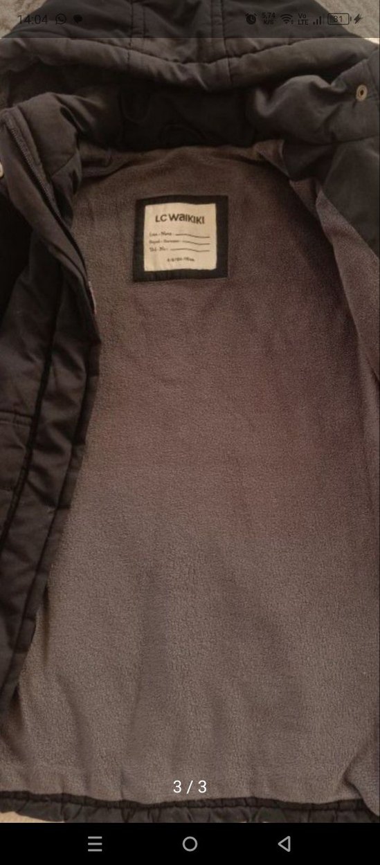 Kız Çocuk mont - Görsel 2