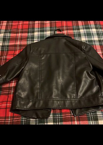 Zara deri ceket - Görsel 2
