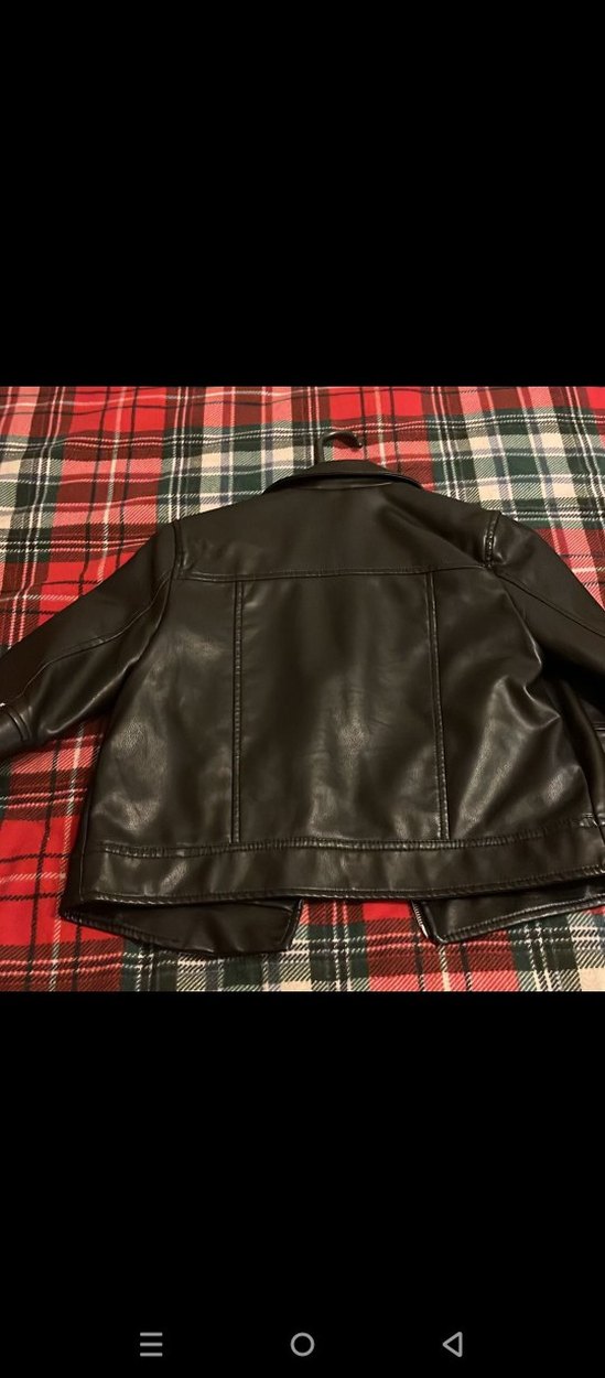 Zara deri ceket - Görsel 2