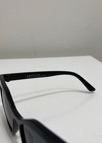 Siyah Minimalist Gotik Kadın Güneş Gözlüğü - Görsel 6