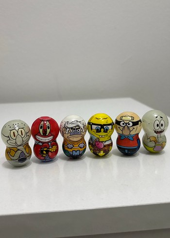 6 adet Sünger Bob Flippers - Görsel 7