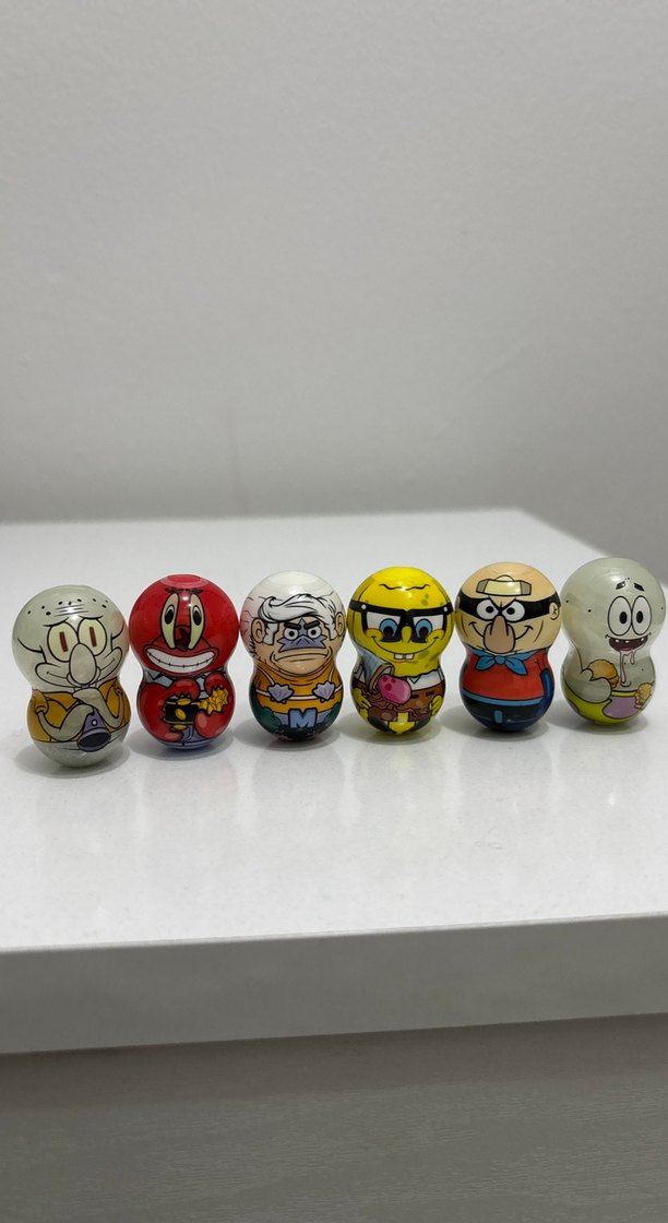 6 adet Sünger Bob Flippers - Görsel 2