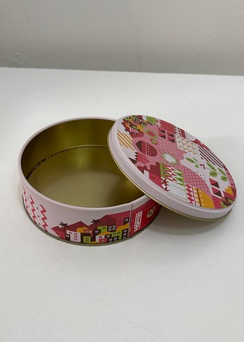 Kapaklı metal kutu - Görsel 5