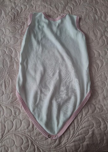 Diğer Pembe Çocuk Kolsuz Örme Body