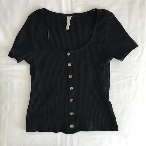 H&M düğmeli bluz