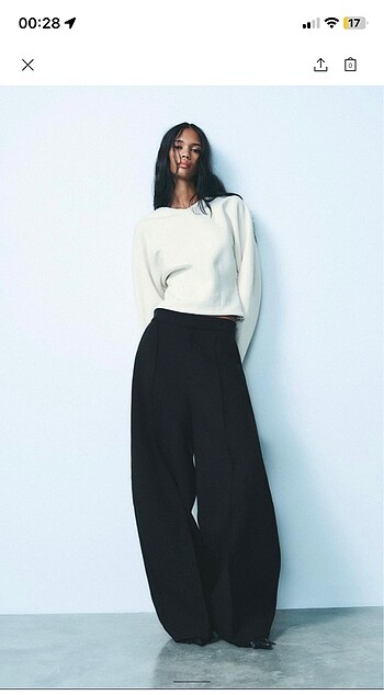orijinal zara korse model sweat
