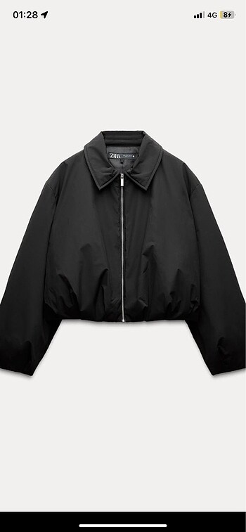 xs Beden zara bomber ceket