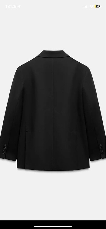 xs Beden siyah Renk zara blazer ceket