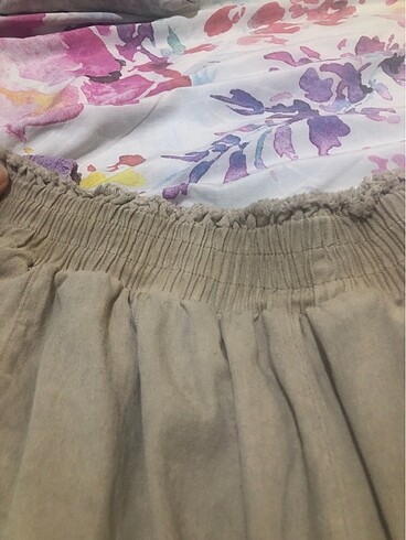 m Beden camel Renk Şalvar model pantolon