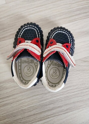 Polaris Hakıkı derı bebek ayakkabısı