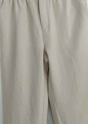 LC Waikiki Bej Midi Kadın Kumaş Pantolon