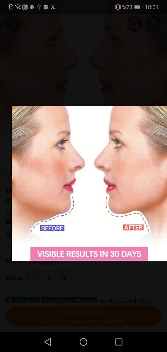 V_Line Yüz Maskesi - Görsel 4