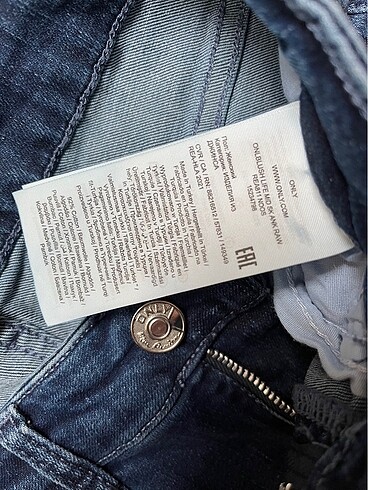 32 Beden lacivert Renk Only Marka Plus Premium Jean