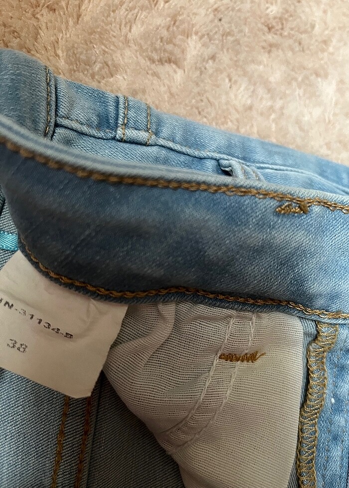 Mavi renk Jean - Görsel 2