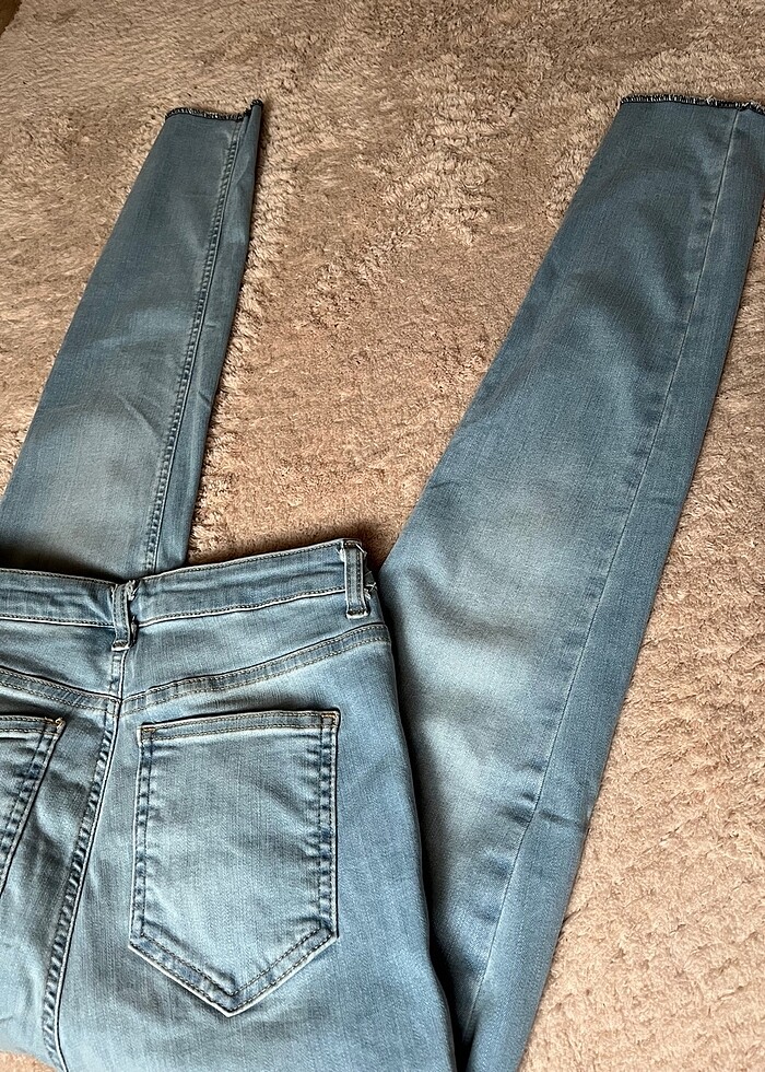 Mavi renk Jean - Görsel 3