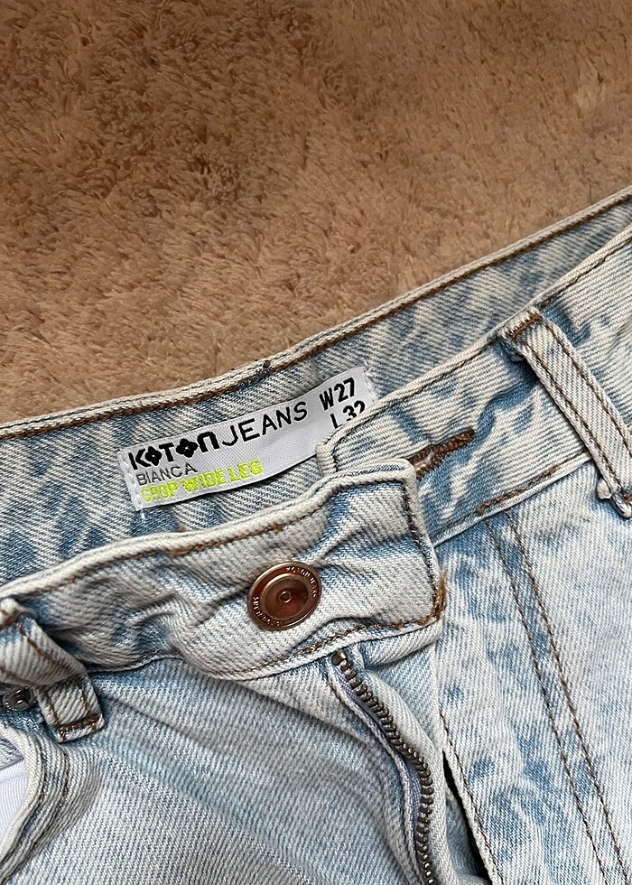 Koton Bianca Crop Wide Leg - Görsel 2