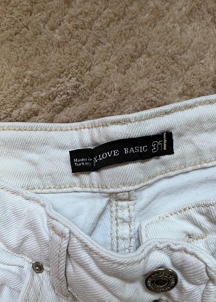 Krem Rengi Pantolon - Görsel 2