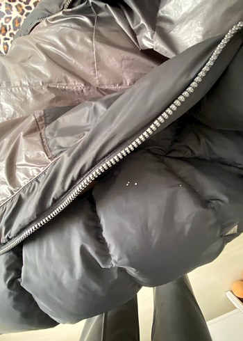 m Beden Guess lacivert şişme mont