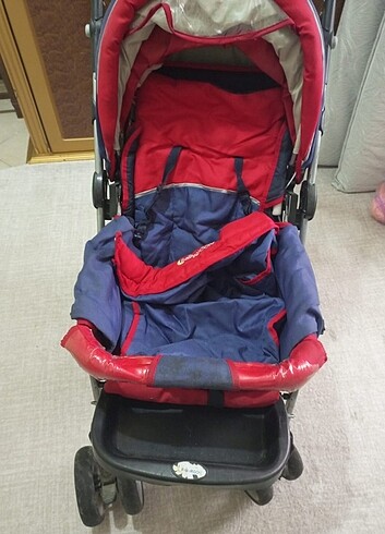 9- 18 kg Beden kırmızı Renk Bebek arabası
