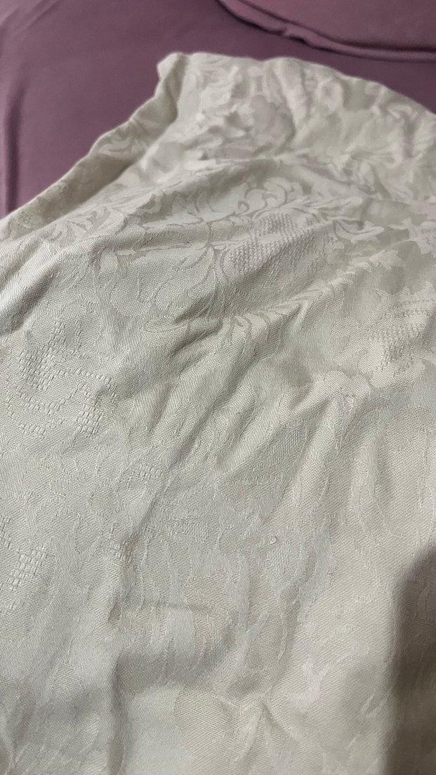 Bej Yüksek Yakalı Uzun Elbise - Görsel 2