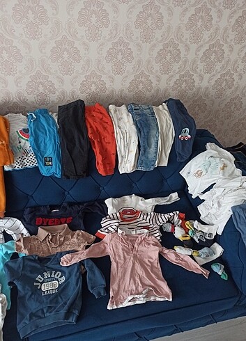 12-18 Ay Beden 9 aydan 1 buçuk yaşa kadar bebek kıyafeti