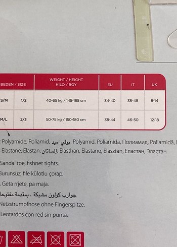 Penti Siyah İnce File Külotlu Çorap - Görsel 4