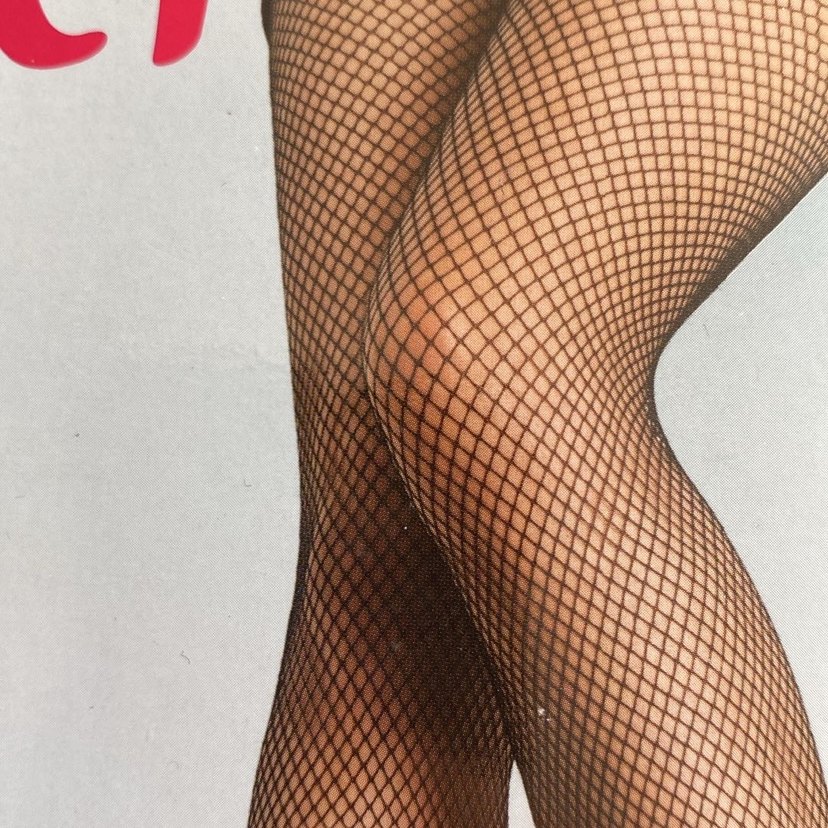 Penti Siyah İnce File Külotlu Çorap - Görsel 3