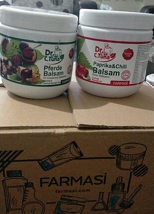 500 gram At kestanesi jel +500 gram Paprika biber jel Farmasi 