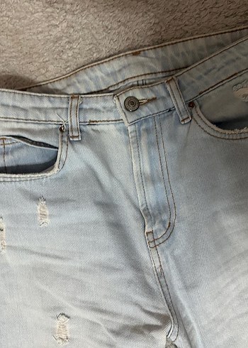 Yırtık Detaylı Kadın Jean - Görsel 5