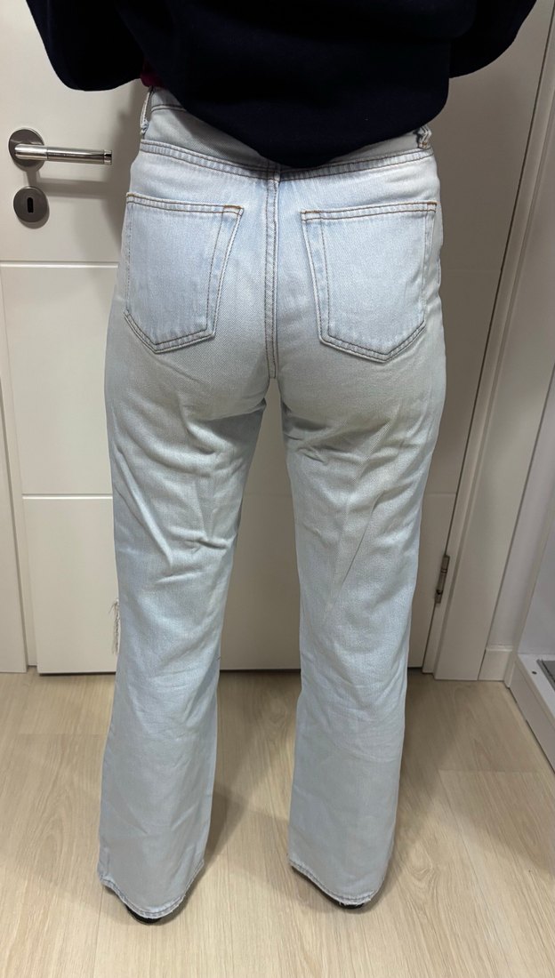 Yırtık Detaylı Kadın Jean - Görsel 3