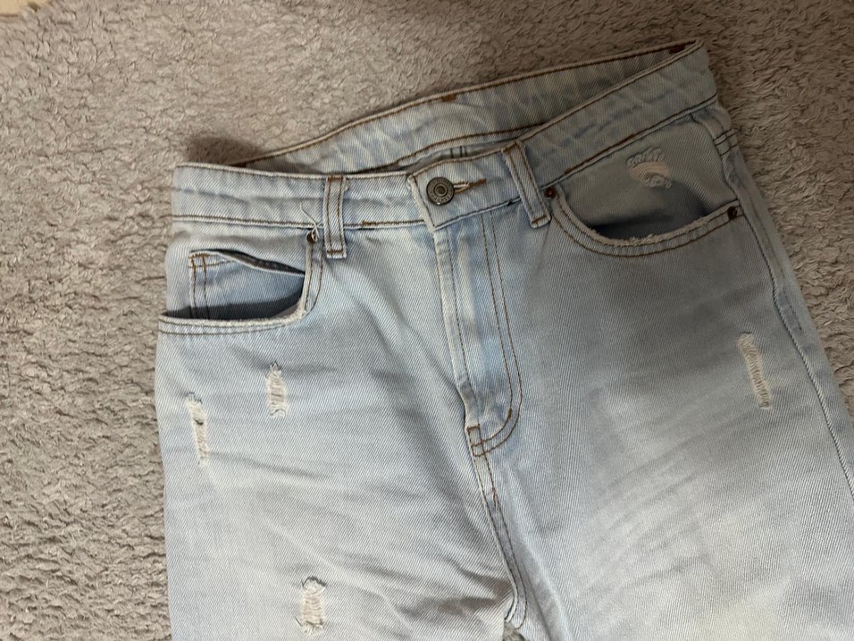 Yırtık Detaylı Kadın Jean - Görsel 5